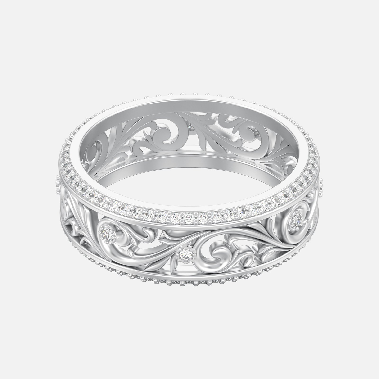 Arced Custom Ring Design